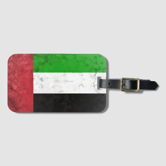 UA Emirates Bagagelabel (Voorkant (horizontaal))