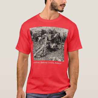 UA Mike row Old Motorbike Hackney London England D T-shirt