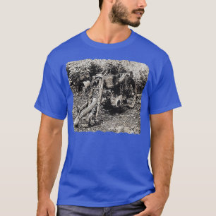 UA Mike row Old Motorbike Hackney London England V T-shirt