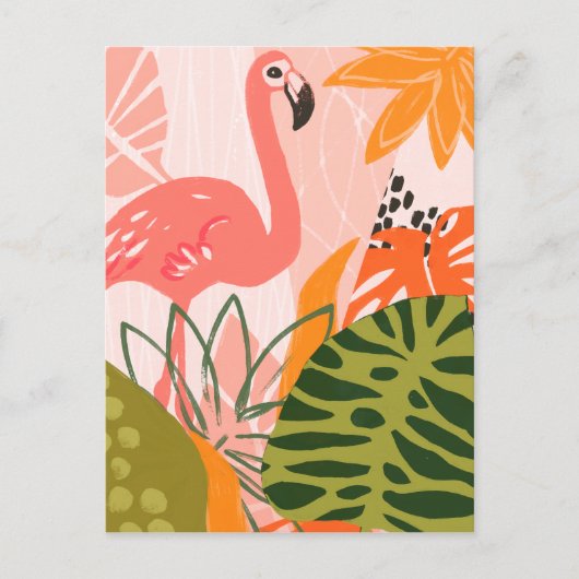 UA Oerwoud Flamingo II Briefkaart (Voorkant)