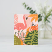UA Oerwoud Flamingo II Briefkaart (Staand voorkant)