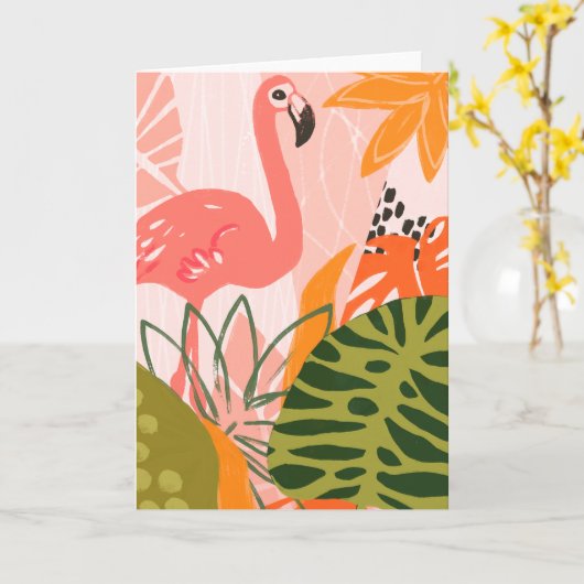 UA Oerwoud Flamingo II Kaart (Gele Bloem)