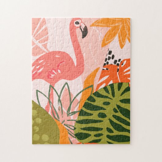 UA Oerwoud Flamingo II Legpuzzel (Verticaal)