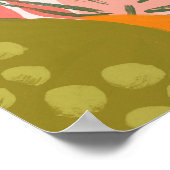 UA Oerwoud Flamingo II Poster (Hoek)