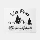 UA POU (zwart) Deurmat (Voorkant)