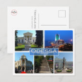 UA Ukraine - Odessa - Briefkaart (Voorkant / Achterkant)