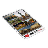 UA Ukraine - Odessa - I Love Mosaic Magneet (Rechterzijde)