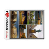 UA Ukraine - Odessa - I Love Mosaic Magneet (Horizontaal)