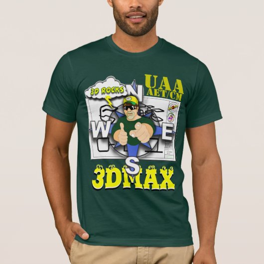 UAA AET/CM 3DMAX T-SHIRT (Voorkant)