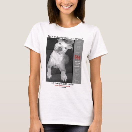 UAA Spay Neuter Clinics T-shirt (Voorkant)