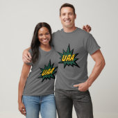 UAA Universiteit van Alaska Anchorage Oversized 2 T-shirt (Unisex)