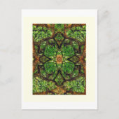 UABSTRACT AMBIDEXTEROUS TREES #66, geef G, Olie ui Briefkaart (Voorkant)