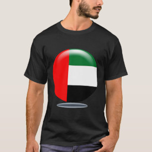 UAE Circle Flag as UAE Signal for Emiratis as Emir T-shirt