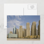 UAE, Dubai, Marina. Jumeirah Beach Residence Briefkaart (Voorkant / Achterkant)
