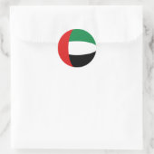 UAE Fisheye Vlag Sticker (Tas)