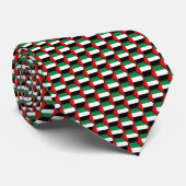 UAE Flag Honeycomb Tie Stropdas (Opgerold)