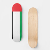Uae Flag Persoonlijk Skateboard (Voorkant)