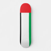 Uae Flag Persoonlijk Skateboard (Voorkant)