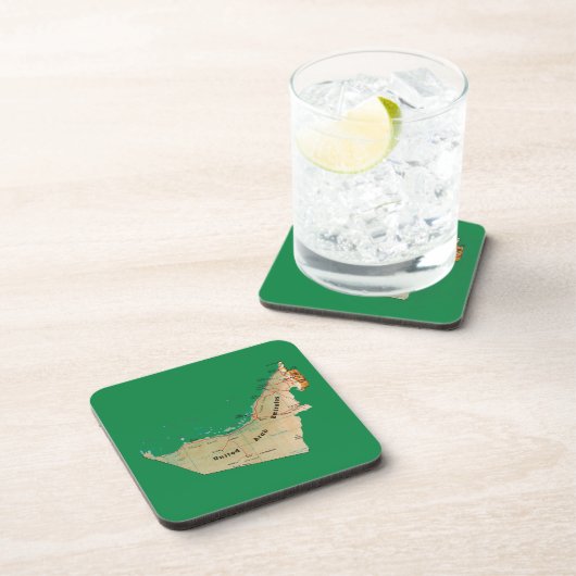 UAE Map Onderzetter (Rechterzijde)