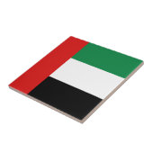 UAE Vlag Keramische Tegels Tegeltje (Zijkant)