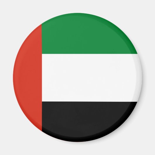 UAE-vlag Magneet (Voorkant)