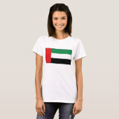 UAE-vlag x T-Shirt (Voorkant volledig)