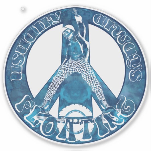 UAF Peace Option 1-Sticker Sticker (Voorkant)