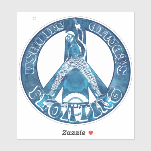 UAF Peace Option 1-Sticker Sticker (Vel)