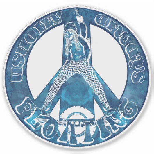 UAF Peace Option 2-Sticker Sticker (Voorkant)