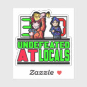 UaL op maat gesneden sticker (Vel)