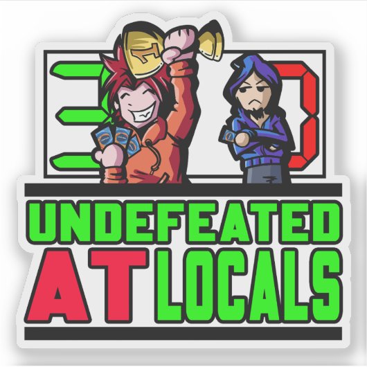 UaL op maat gesneden sticker (Voorkant)