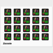 UaL Team Logo Square Stickers (Vel)