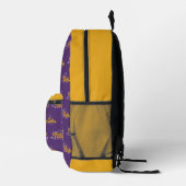 UAlbany Dane Train Logo Bedrukte Rugzak (Rechts)