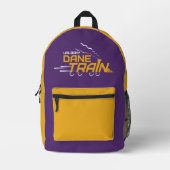 UAlbany Dane Train Logo Bedrukte Rugzak (Voorkant)