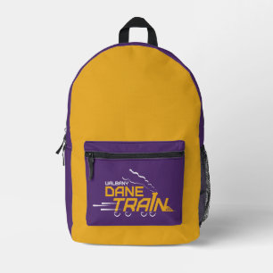UAlbany Dane Train Logo Bedrukte Rugzak