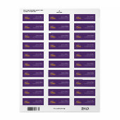 UAlbany Dane Train Logo Etiket (Full Sheet)