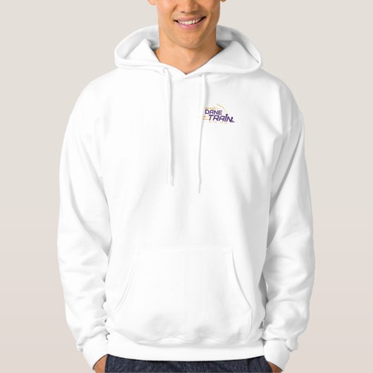 UAlbany Dane Train Logo Hoodie (Voorkant)
