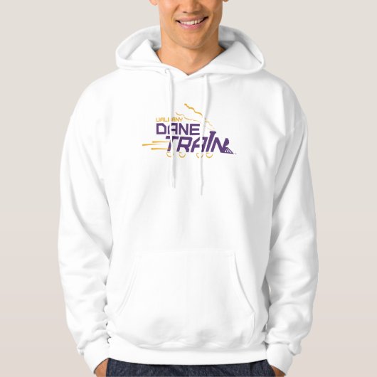 UAlbany Dane Train Logo Hoodie (Voorkant)
