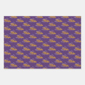 UAlbany Dane Train Logo Inpakpapier Vel (Voorkant 2)