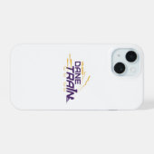 UAlbany Dane Train Logo iPhone 15 Case (Achterkant horizontaal)