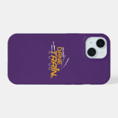 UAlbany Dane Train Logo iPhone 15 Case (Achterkant horizontaal)