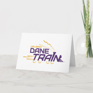 UAlbany Dane Train Logo Kaart