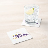 UAlbany Dane Train Logo Kartonnen Onderzetters (Insitu)