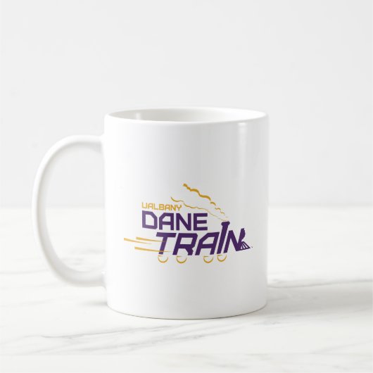 UAlbany Dane Train Logo Koffiemok (Links)