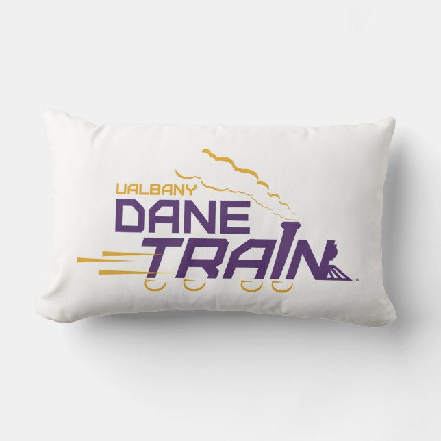 UAlbany Dane Train Logo Kussen (Voorkant)