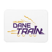 UAlbany Dane Train Logo Magneet (Horizontaal)