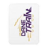 UAlbany Dane Train Logo Magneet (Verticaal)