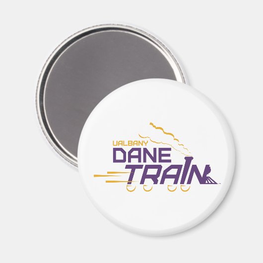 UAlbany Dane Train Logo Magneet (Voorkant / Achterkant)