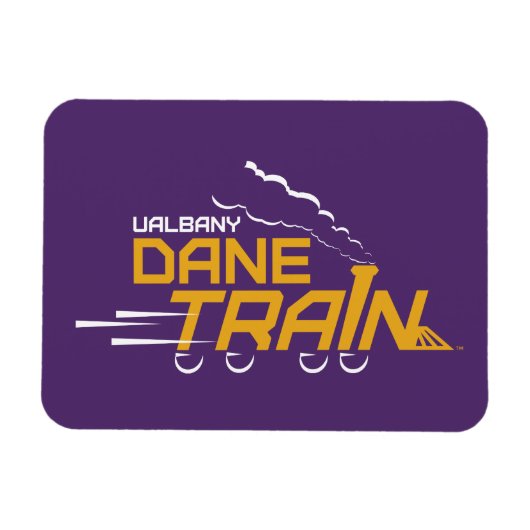 UAlbany Dane Train Logo Magneet (Horizontaal)