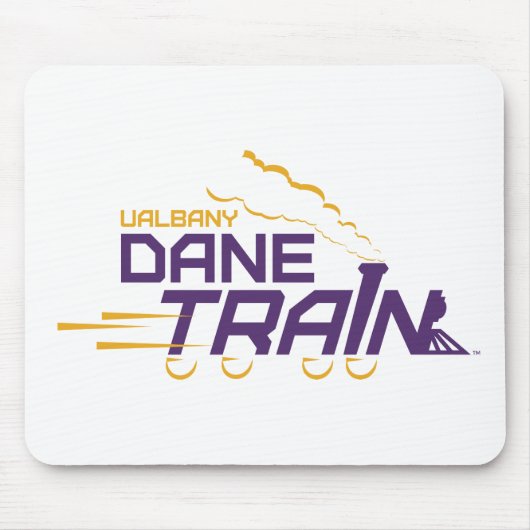 UAlbany Dane Train Logo Muismat (Voorkant)